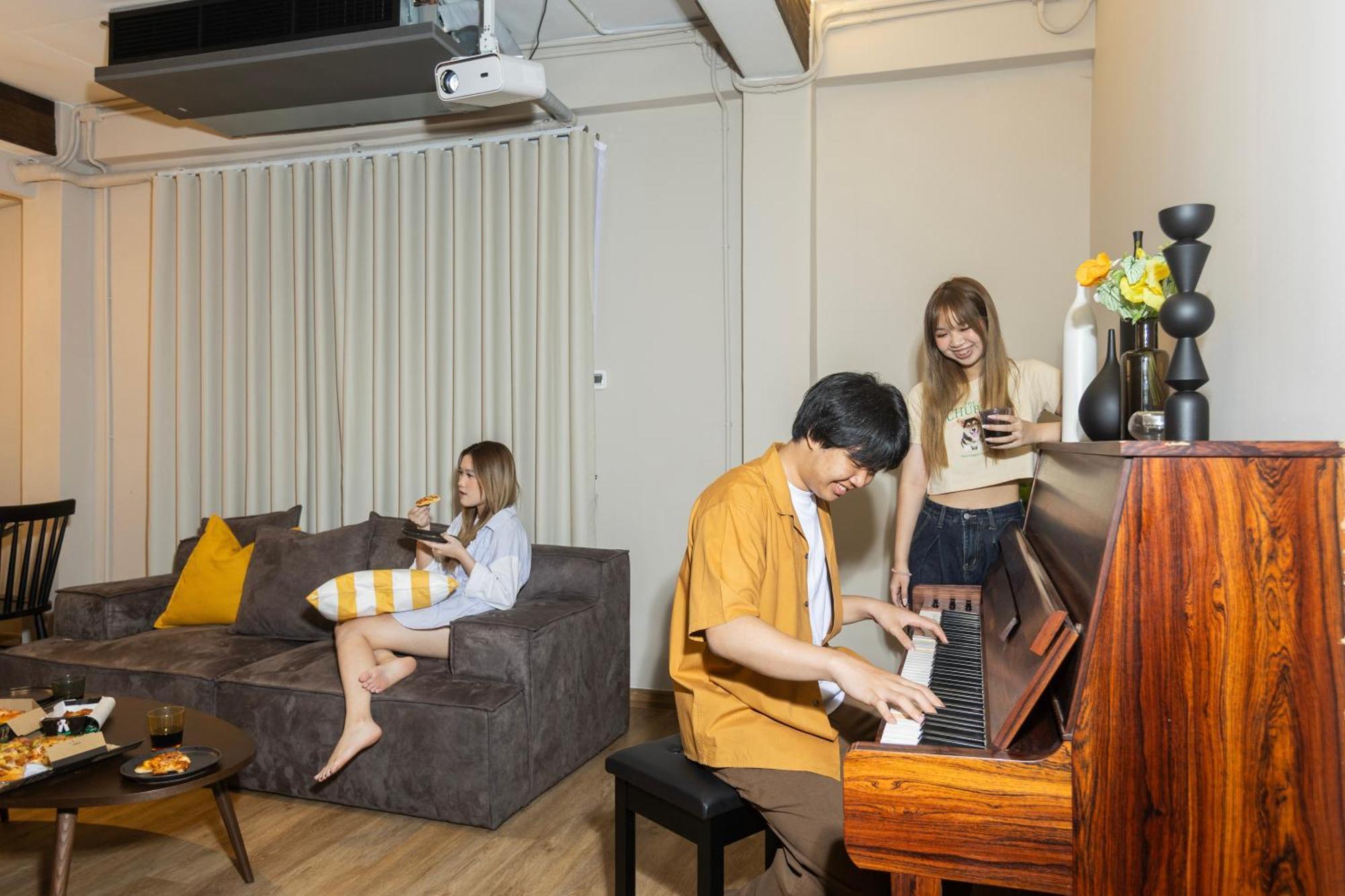 Apartmán The Lair Bangkok - 3Mins Walk To Icon Siam Exteriér fotografie